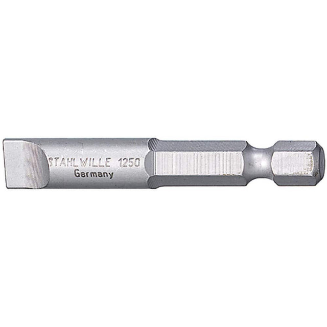 Stahlwille 08300635 Power & Impact Screwdriver Bits & Holders; Bit Type: Slotted ; Hex Size (Inch): 1/4in ; Blade Width (mm): 3.50 ; Drive Size: 1/4 in ; Body Diameter (mm): 0.600 ; Overall Length (Decimal Inch): 2.0000