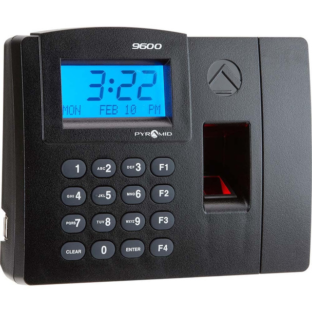 Pyramid TTELITEEK Time Clock: TimeTrax Elite Biometric Fingerprint Time Clock