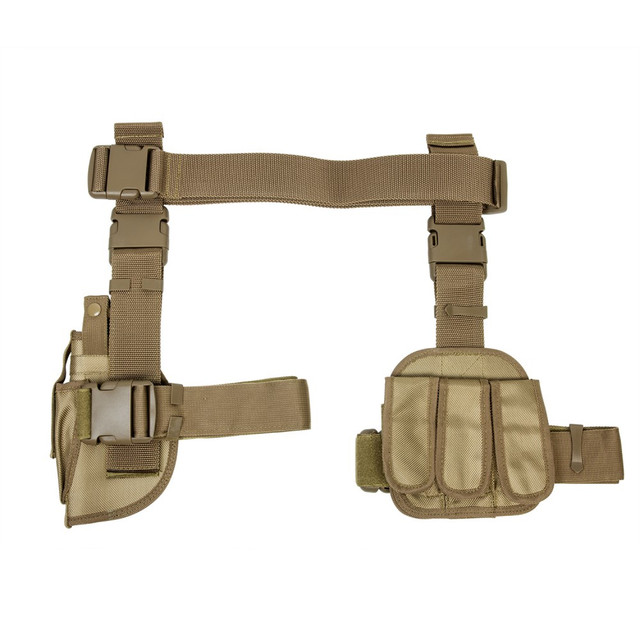 NcSTAR CV2908T Drop Leg Holster & Mag Pouch X4