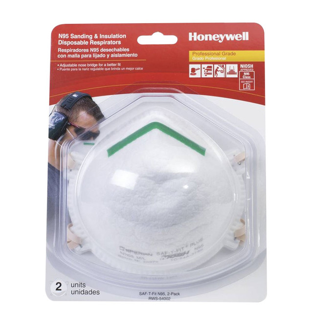 Sperian RWS-54002 Saf-T-Fit Plus N95 Disposable Respirator