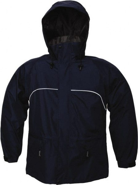 Viking 828N-XXXL Rain Jacket: Size 3X-Large, Navy, Polyester