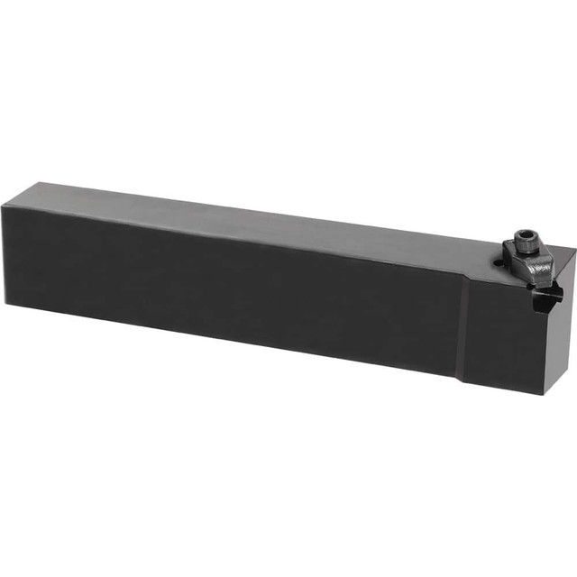 Kyocera THT89074 Indexable Grooving Toolholders; Internal or External: External ; Toolholder Type: Face Grooving ; Hand of Holder: Right Hand ; Maximum Depth of Cut (Decimal Inch): 0.2100 ; Minimum Groove Width (Decimal Inch): 0.1240 ; Toolholder Sty