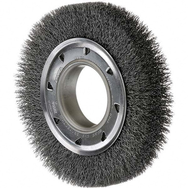 Osborn 0002208500 Wheel Brush:  8" Wheel Dia,  7/8" Face Width,  Crimped