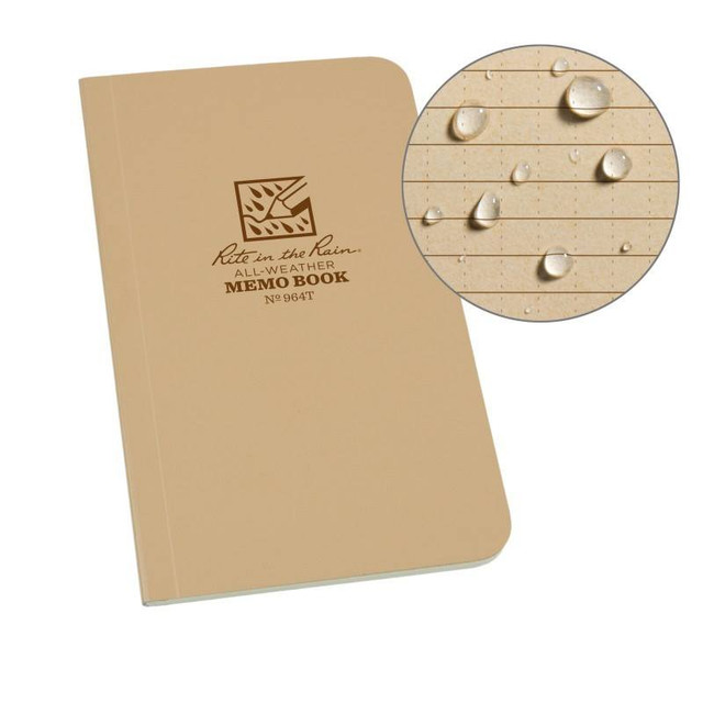 Rite in the Rain 964T Field-Flex Universal Memo Book - Tan Rite in the Rain 964T Field-Flex Universal Memo Book - Tan