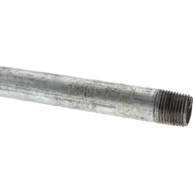 B&K Mueller 563-240FG Galvanized Pipe Nipple: 1/2", 24" Long, Schedule 40, Steel