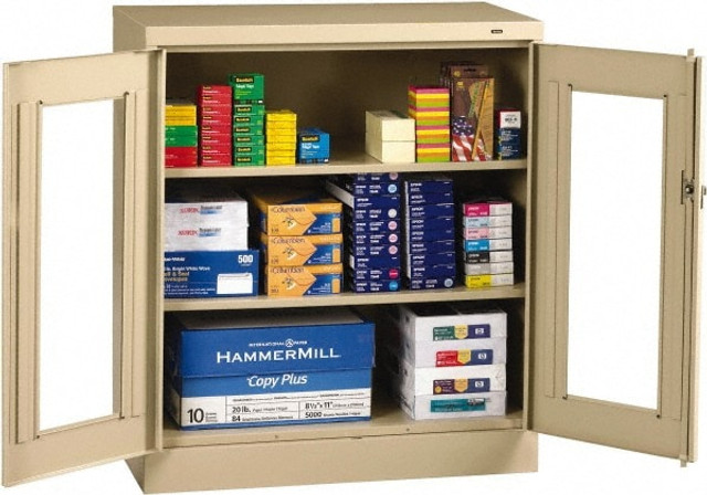 Tennsco CVD4218-SD Visible Storage Cabinet: 36" Wide, 18" Deep, 42" High