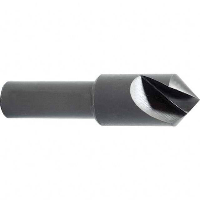 Melin Tool 18036 Countersink: 1" Head Dia, 60 &deg; Included Angle, 1 Flute, High Speed Steel, Right Hand Cut