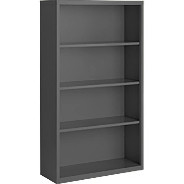 Steel Cabinets USA BCA-365218PTG Bookcases; Overall Height: 52 ; Overall Width: 36 ; Overall Depth: 18 ; Material: Steel ; Color: Pastel Green ; Shelf Weight Capacity: 160
