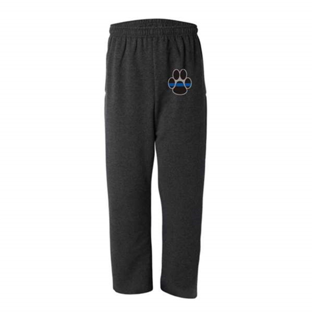 Thin Blue Line PAW-TBL-SPANTS-CHARC-XXXL Sweatpants - Thin Blue Line, Paw