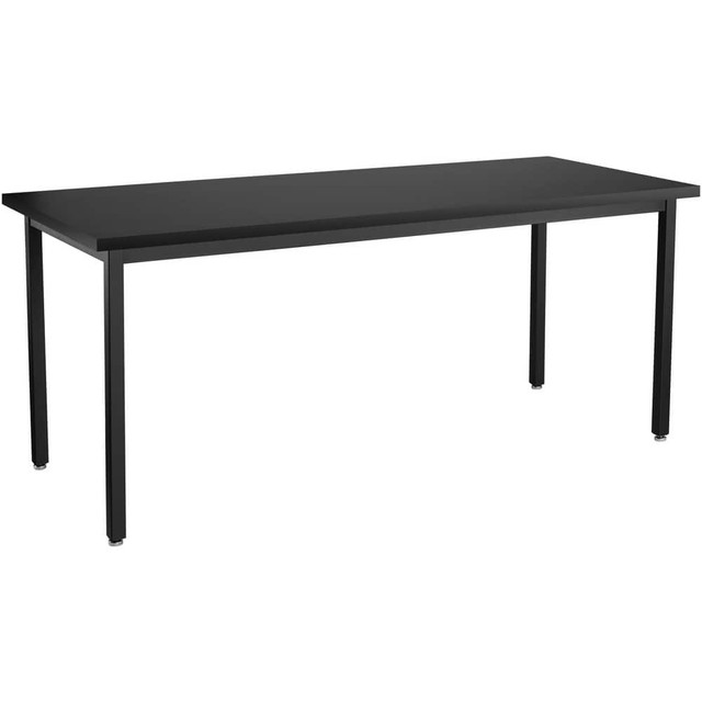 National Public Seating SLT7-2472P Stationary Work Bench: 24" Wide, 72" Deep, 30" High