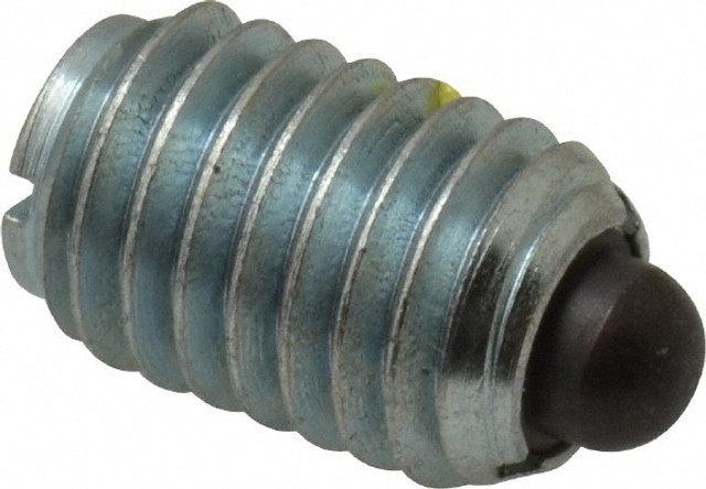 Vlier M60N Threaded Spring Plunger: 1/2-13, 3/4" Thread Length, 0.248" Dia, 0.151" Projection