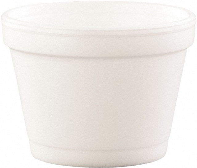 DART DCC4J6 Bowls: 4 oz, White, Solid