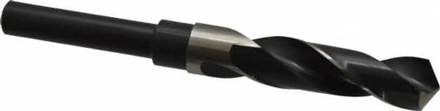 Precision Twist Drill 5999550 Reduced Shank Drill Bit: 47/64'' Dia, 1/2'' Shank Dia, 118 0, High Speed Steel