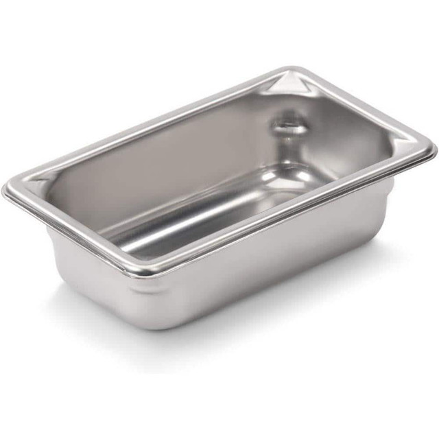 VOLLRATH 30922 Food Pan Container: Stainless Steel, Rectangular