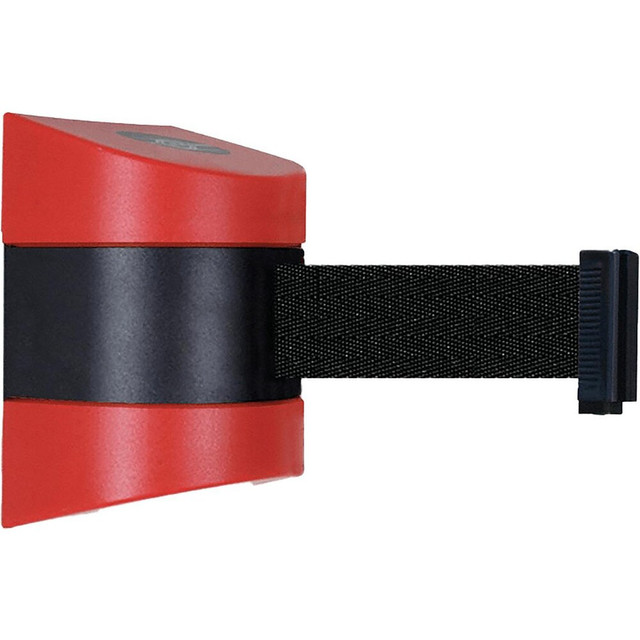 Xpress SAFETY WSAFERYB15G1 Pedestrian Barrier Retractable Belt: Plastic, Black, Red & Yellow, Wall Mount, Use with Xpress PRO Post & Xpress LITE Posts