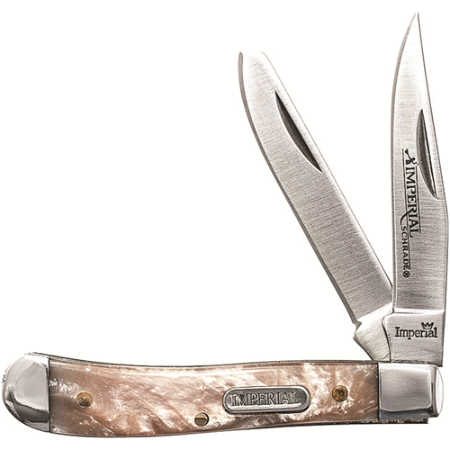 Schrade IMP18PT Imperial Stainless Steel 2 Blade Pocket Knife