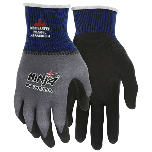 MCR Safety N96051XL Ninja Evolution w/Ingenia 15g, PFT