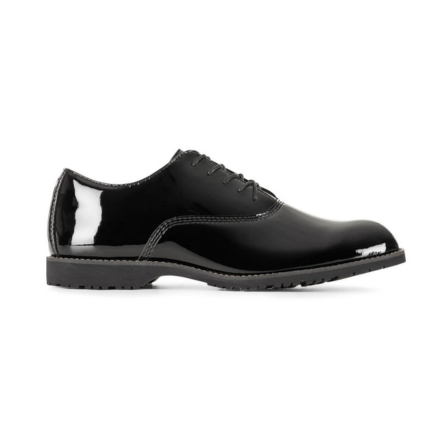 5.11 Tactical 12468-019-9.5-W 5.11 Hi-Gloss Duty Oxford Dress Shoes