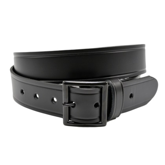 Perfect Fit 5003-BK-32 1.5'' Finest Leather Belt w/ Black Buckle