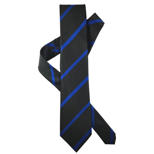 Thin Blue Line TBL-BLACK-TIE-STANDARD Thin Blue Line Classic Tie