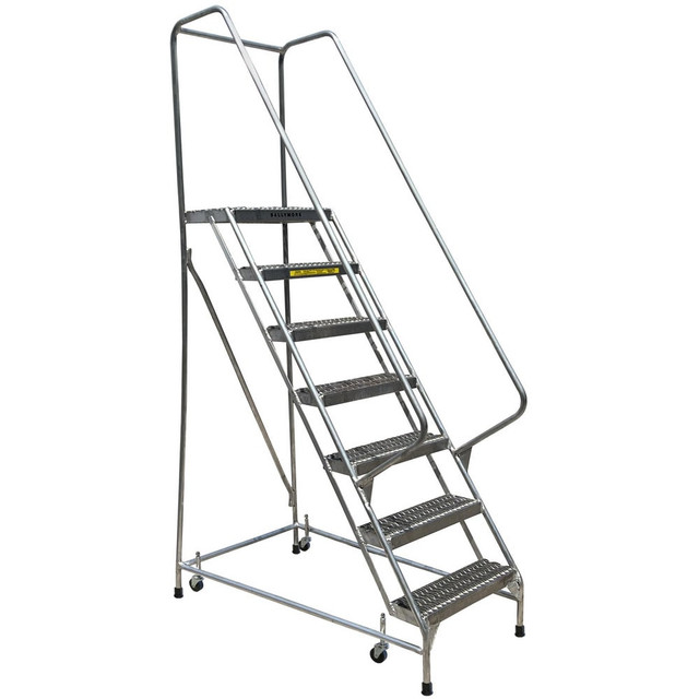 Ballymore A7SH30G Aluminum Rolling Ladder: 7 Step