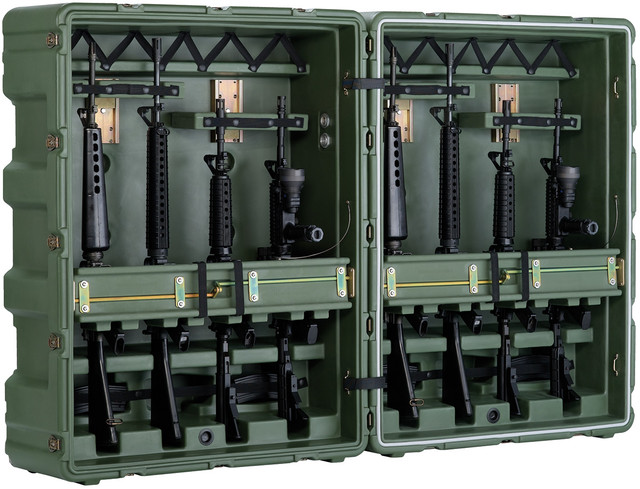 Pelican Products 472M4M168032 472-M4-M16-8 Rifle Case Pelican Products 472M4M168032 472-M4-M16-8 Rifle Case
