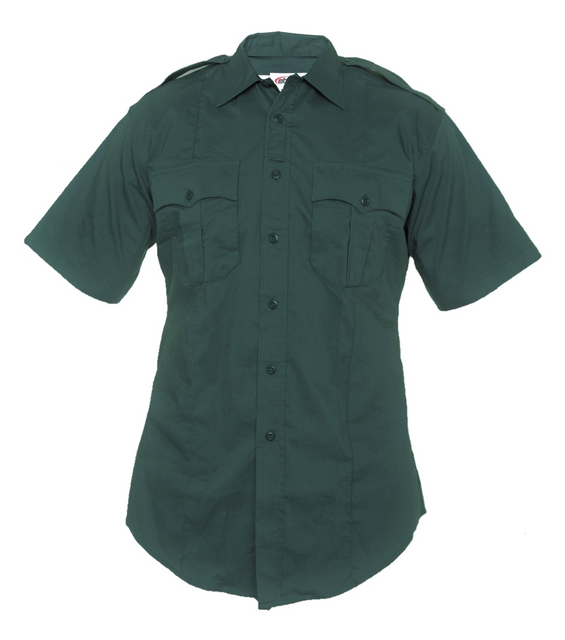 Elbeco 4447-L Reflex Short Sleeve Shirt-Mens-Spruce Green