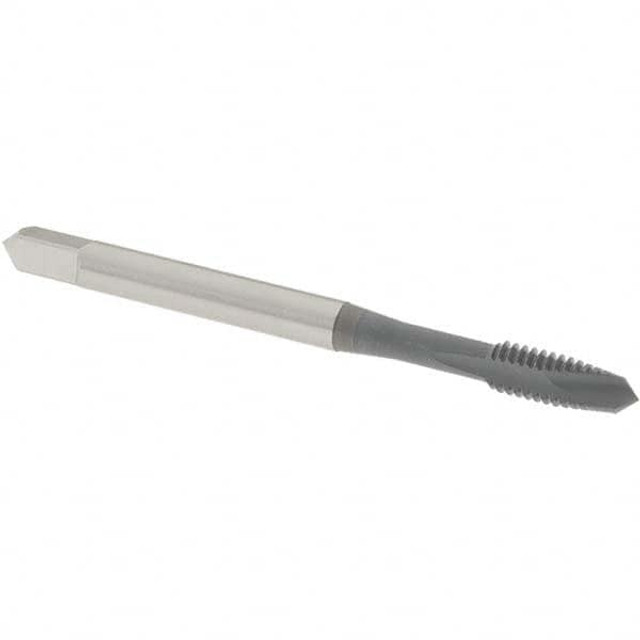 OSG 1207802 Spiral Point Tap: #8-32 UNC, 2 Flutes, Plug, 3B Class of Fit, High Speed Steel, elektraLUBE Coated