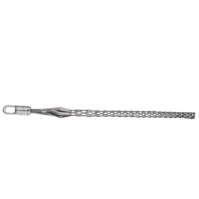 Klein Tools KPS075-2 Wire Pulling Grips; Tool Type: Pulling Grip ; Material: Steel ; Eye Type: Rotating Eye ; Minimum Compatible Cable Diameter: 0.75in ; Maximum Compatible Cable Diameter: 0.99in ; Mesh Length (Inch): 20in