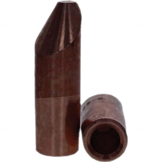 Tuffaloy 137-1508 Spot Welder Tips; Tip Type: Straight Tip D Nose (Offset) ; Material: RWMA Class 1 - C15000