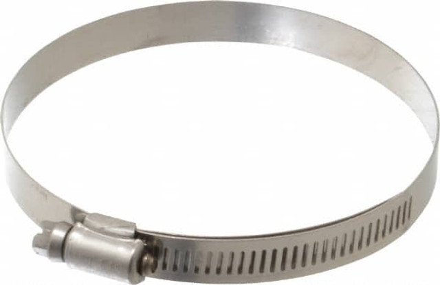 IDEAL TRIDON 6760M51 Worm Gear Clamp: SAE 60, 3-5/16 to 4-1/4" Dia, Stainless Steel Band