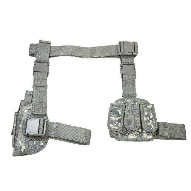NcSTAR CV2908D Drop Leg Holster & Mag Pouch X4