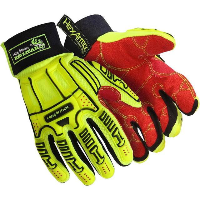 HexArmor. 2025X-L (9) Cut & Puncture-Resistant & Impact-Resistant Gloves: Size Large, ANSI Puncture 5, SuperFabric Lined, TP-X