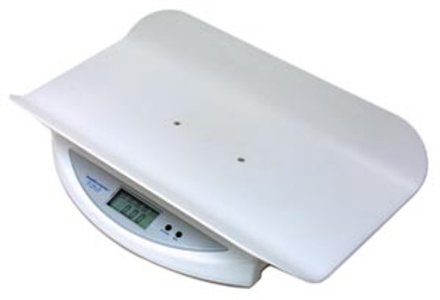 Pelstar LLC/Health o meter Professional Scales  549KL Digital Scale, Pediatric, Capacity: 44 lb/20 kg, Tray Dimensions: 19¼" x 13" x 2 5/8", 0.6 LCD, Display Reads in Pounds or Kilograms with Touch of a Button, Varialble Auto Off Time, Enabling Unit 