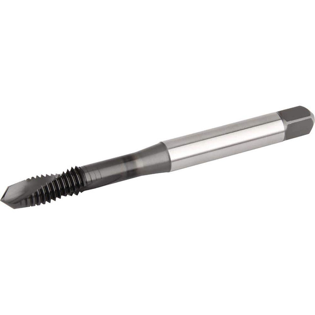 Widia 5690930 Spiral Flute Tap: 1/2-20 UNF, 3 Flutes, Plug, 3B Class of Fit, High Speed Steel, TiN/CrC/C Coated