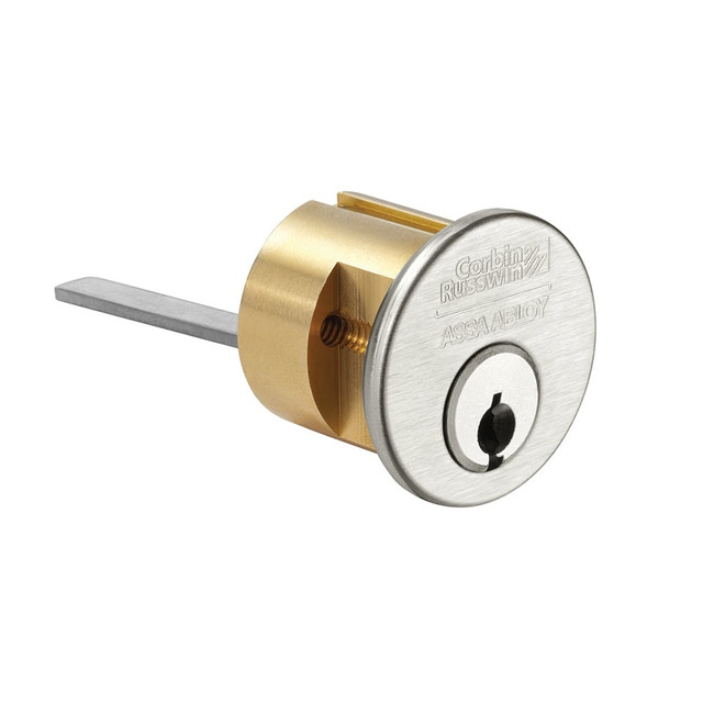 Corbin Russwin 3000-200-6-D1 6 Cylinders; Type: Mortise ; Keying: D1 Keyway ; Number of Pins: 6 ; Finish/Coating: Satin Chrome