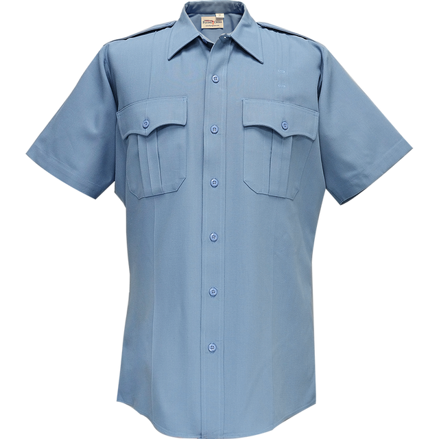 Flying Cross 95R66 25 MEDIUM N/A Deluxe Tropical Short Sleeve Shirt w/ Pleated Pockets