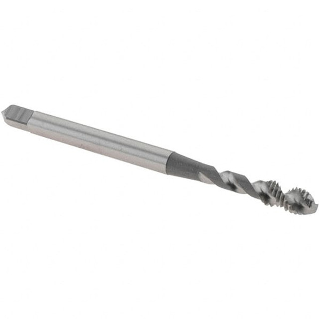 OSG 1303900200 #4-40 UNC, 2 Flute, 50° Helix, Bottoming Chamfer, Bright Finish, High Speed Steel Spiral Flute STI Tap