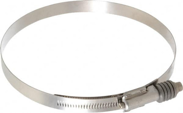 IDEAL TRIDON 4570051 Worm Gear Clamp: SAE 712, 6-1/4 to 7-1/8" Dia, Stainless Steel Band