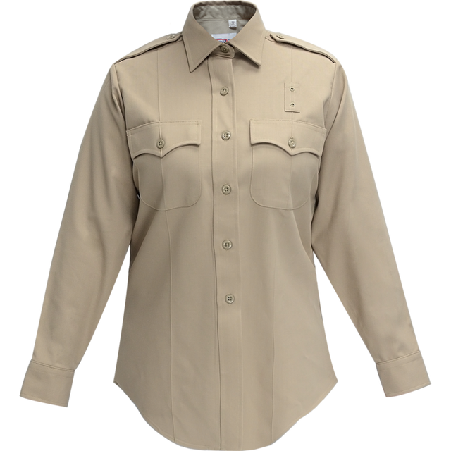 Flying Cross 103W66 04 42 REG Deluxe Tropical Women's Long Sleeve Shirt w/ Com Ports