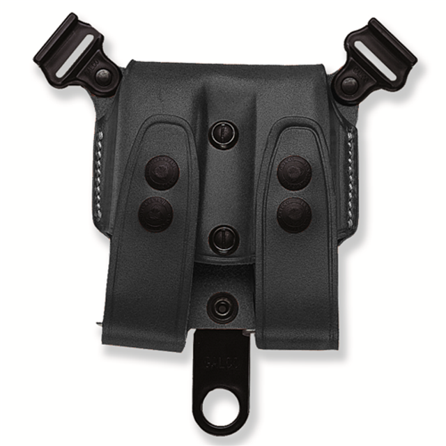 Galco Gunleather SCL28B SCL Double Mag Case For System Galco Gunleather SCL28B SCL Double Mag Case For System