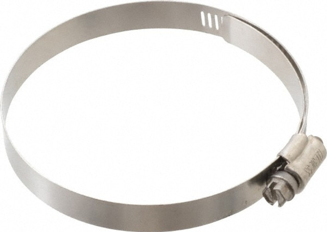 IDEAL TRIDON 6752M51 Worm Gear Clamp: SAE 52, 2-13/16 to 3-3/4" Dia, Stainless Steel Band