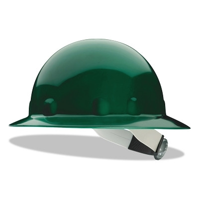 PIP Global Safety Fibre-Metal® by PIP SuperEight® E1 Hard Hat, 8 Point Ratchet, Green