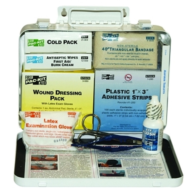 First Aid Only® 25 Person Vehicle First Aid Kit, Weatherproof Steel Case, Wall Mount First Aid Only® 25 Person Vehicle First Aid Kit, Weatherproof Steel Case, Wall Mount