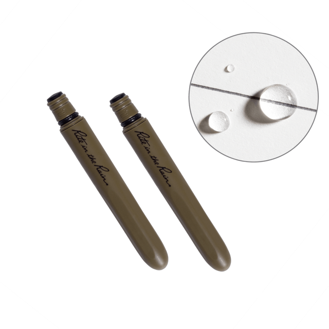 Rite in the Rain FDE92 All-Weather Pocket Pen - Olive Pen with Black Ink - 2 Pack
