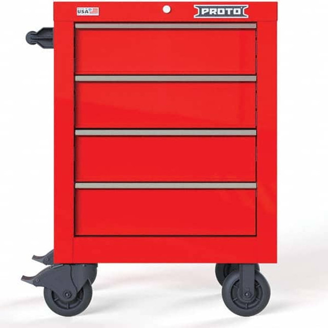 Proto JSTV2739RS04RD Steel Tool Roller Cabinet: 4 Drawers
