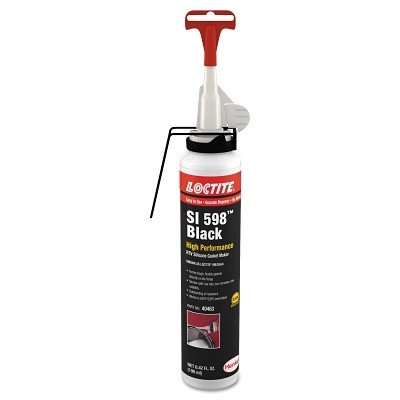 Henkel Corporation Loctite® 598™ Black High Performance RTV Silicone Gasket Maker, 6.42 oz Power Can