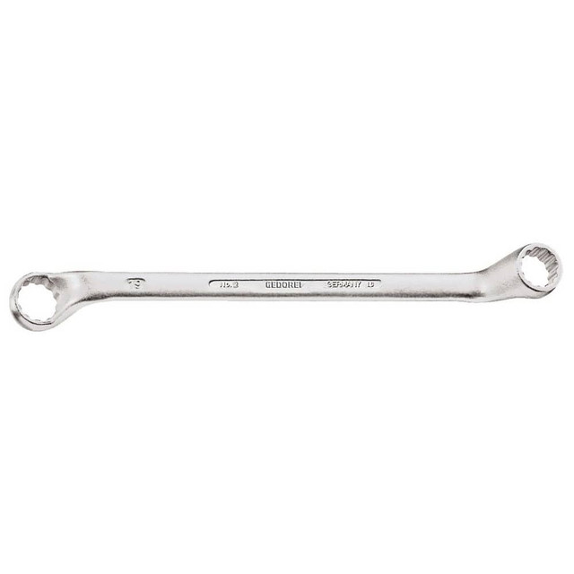 Gedore 6018450 Box Wrenches; Wrench Type: Offset Box End Wrench ; Double/Single End: Double ; Wrench Shape: Straight ; Material: Vanadium Steel ; Finish: Chrome ; Overall Length (mm): 325mm