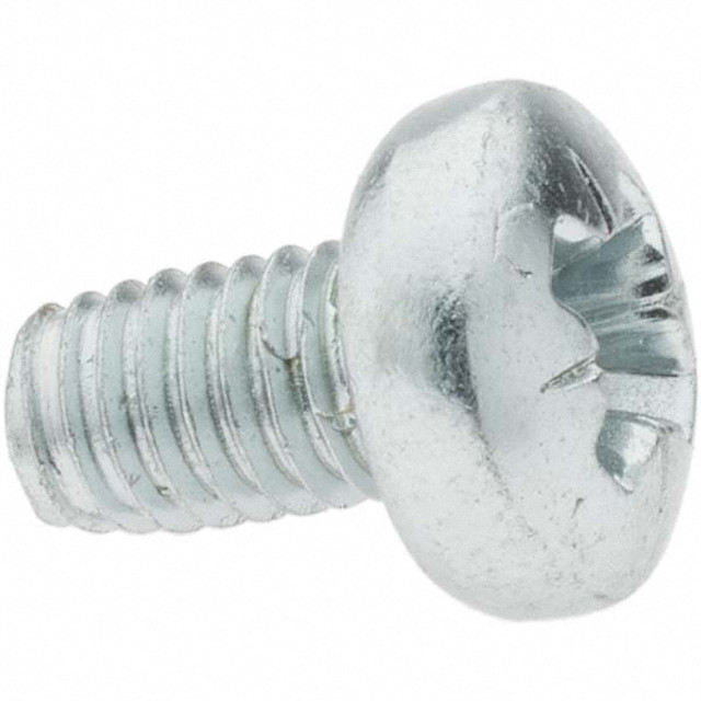 Value Collection PPTFC060100PZ M6x1.0 Coarse 10mm Long Pozi Thread Cutting Screw