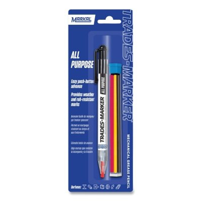 LA-CO Industries Inc Markal® 96000 Trades Marker® All Purpose Marker, Assorted Colors